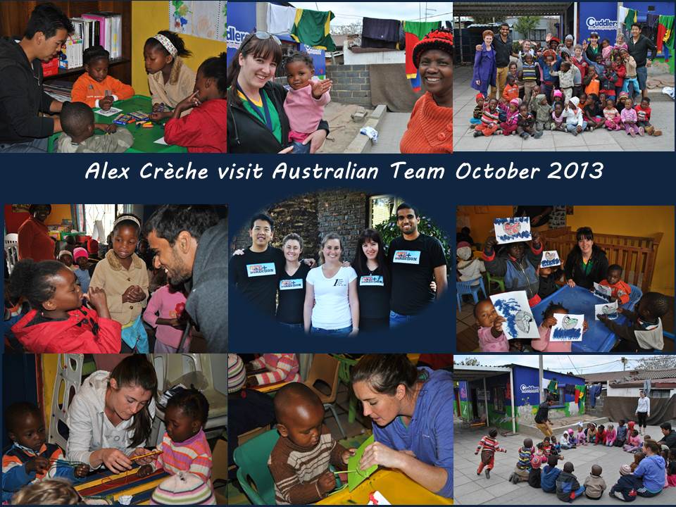 Alex Creche - Australian Team Visit